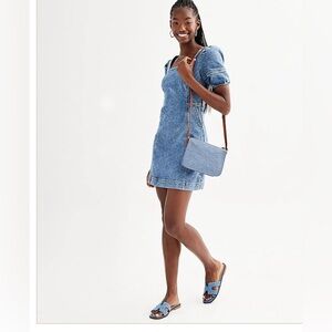 Denim Mini Dress SO light blue